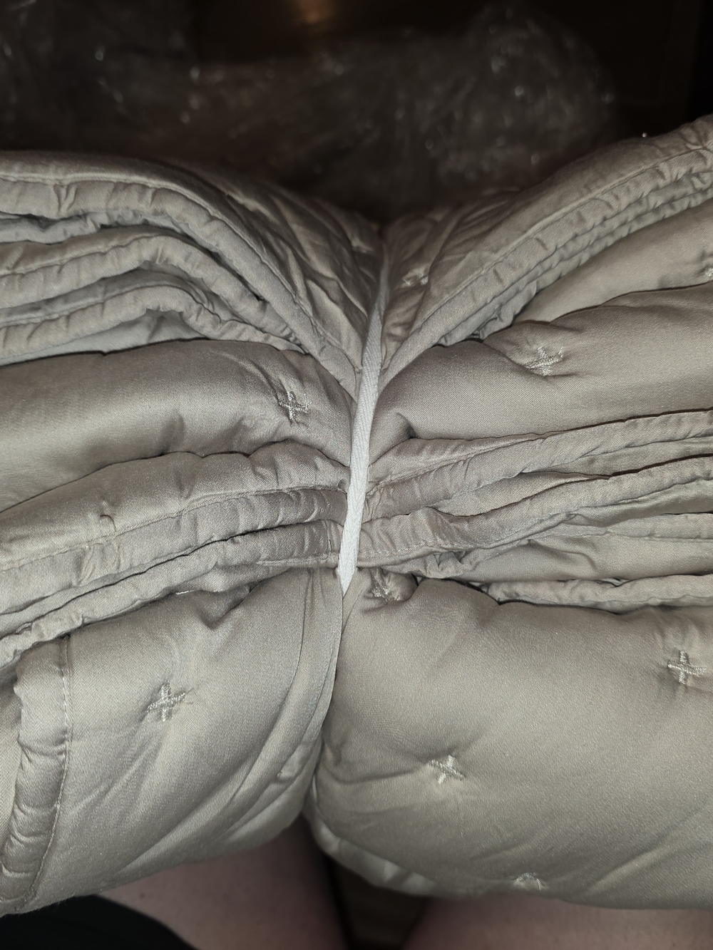 Quince Bamboo Dream Quilt - King/Cal-King With Shams - Sand - Picture 5 of 7